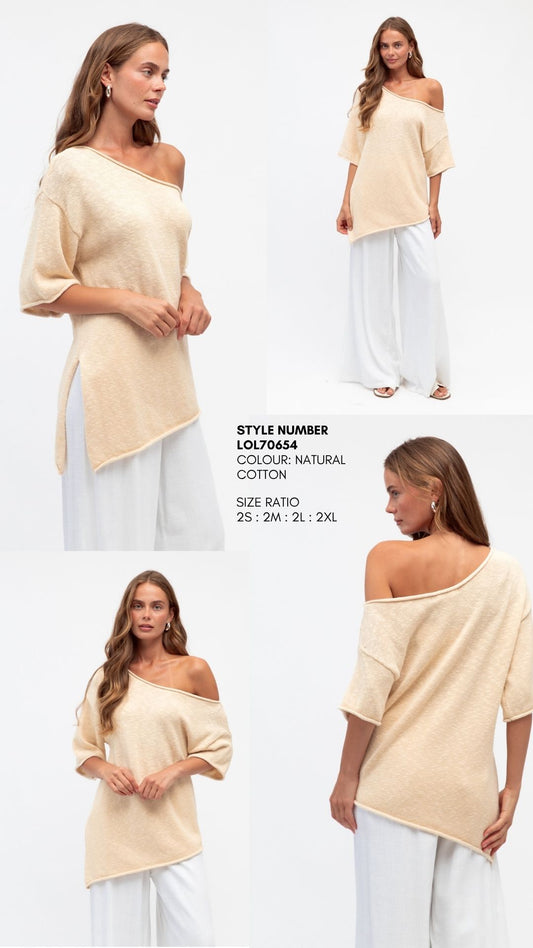 LOL70654/O KNIT TANK