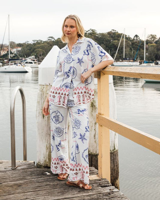 PHE12415-1/O MERMAID COWBOY SHIRT