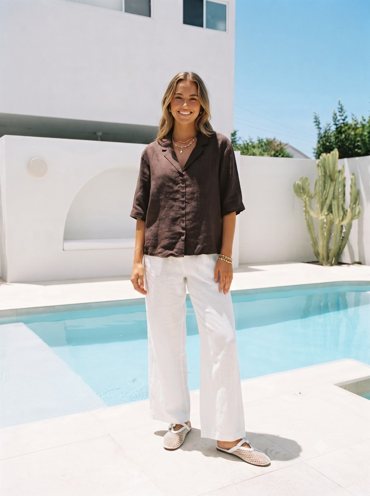 33307/O light weight button up shirt