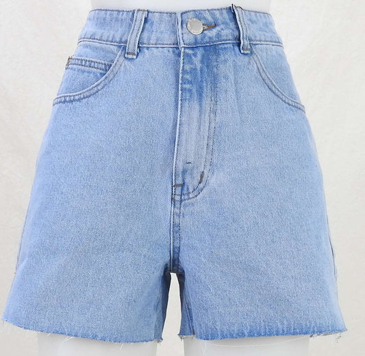 CGJ1385 - LIGHT BLUE DENIM SHORTS