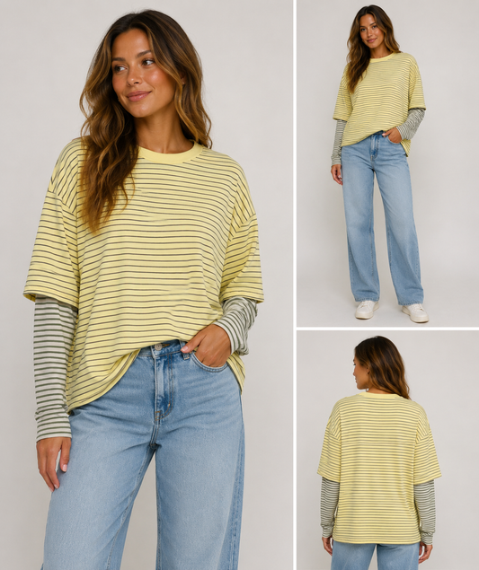 K3013-1/O TEE OVER LONGSLEEVE