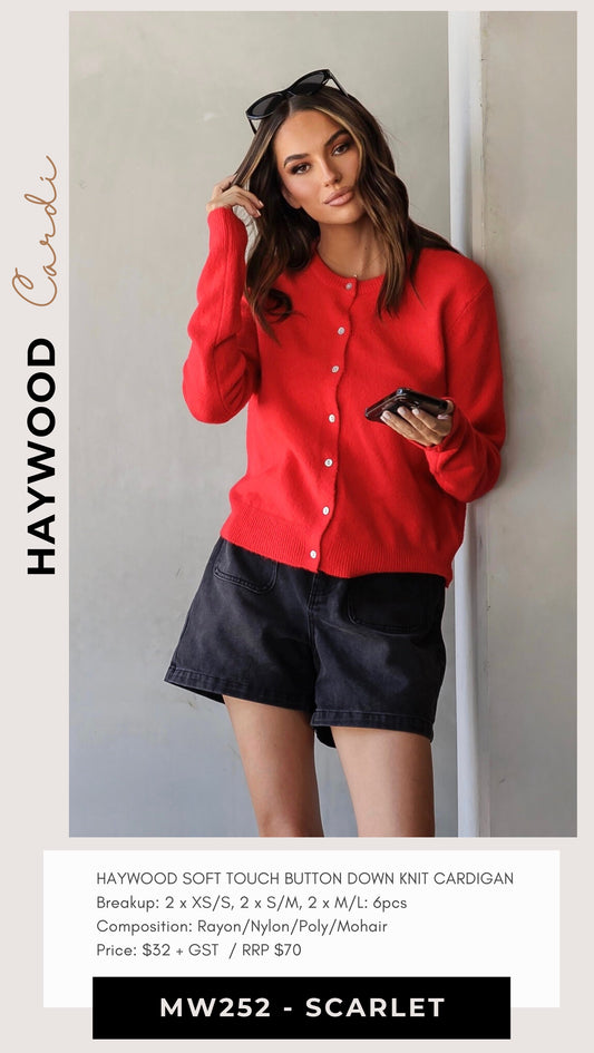 MW252 HAYWOOD CARDI