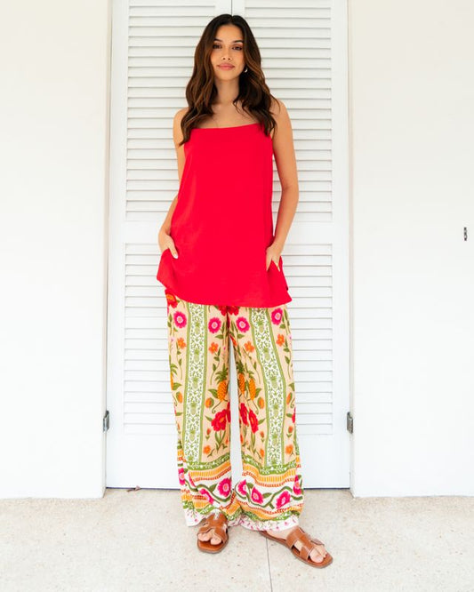 LOL70602/O SUNKISSED PLAIN CAMI
