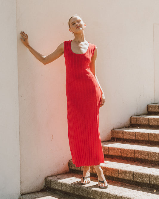 TF11998/O GILI KNIT MIDI DRESS