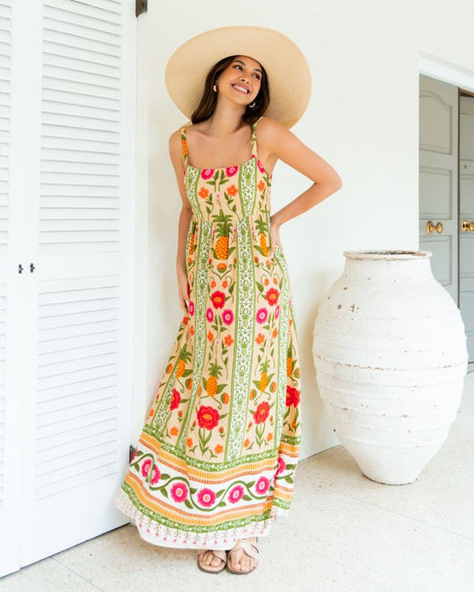 LOLE70795/O SUNKISSED MAXI