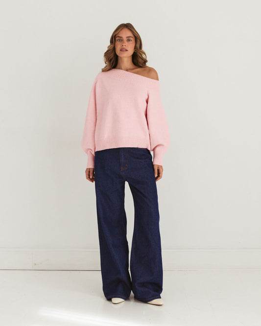 PH12141/O - POP SHOULDER KNIT