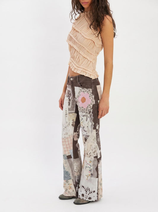 SM_YYNZ_890-FC  CHOC FLORAL JEANS
