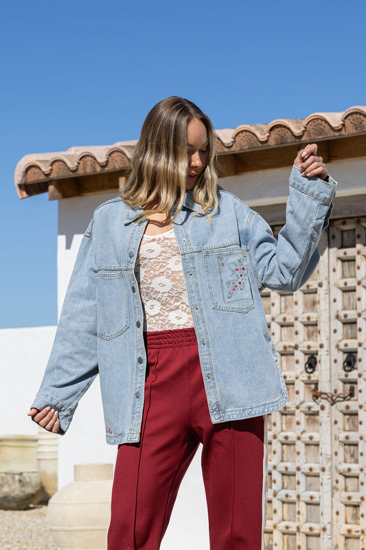 Lucky Tiger Denim shirt PP0512