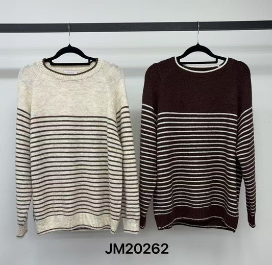JM20262 -  STRIPE KNIT