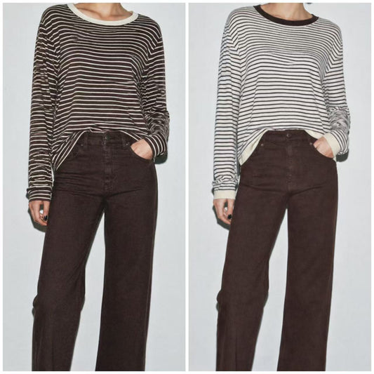 JM20267 - LONGSLEEVE STRIPE TOP
