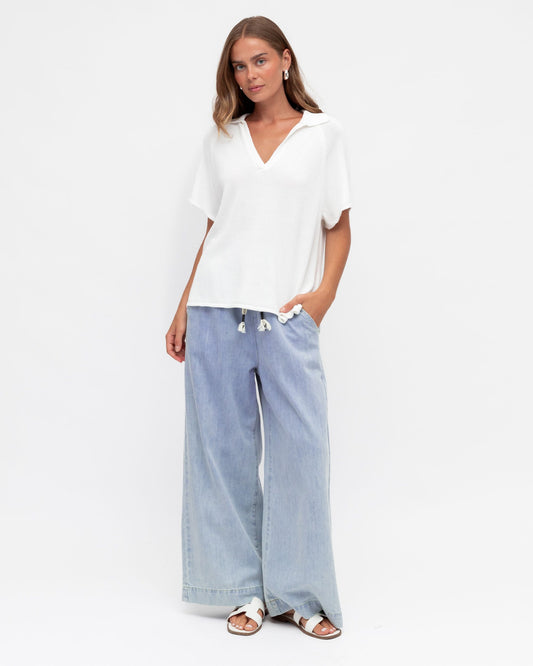 LOL70354/O KNIT TOP