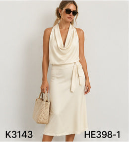 HE398-1/O MIDI SKIRT