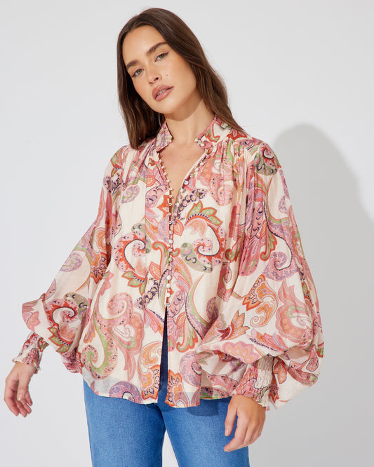 PORTUGAL DREAMS BLOUSE JTL10791-4