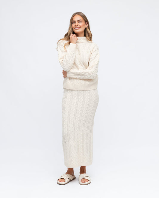 LOL21629 - KNIT SKIRT