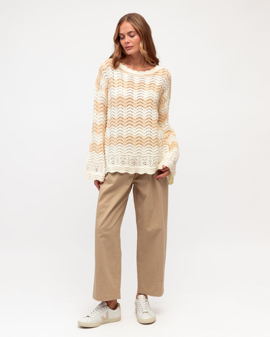 LOL71203/O BARREL LEG EASY PANT