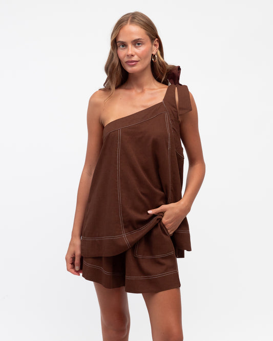 LOL70610/O carina  ONE SHOULDER TOP