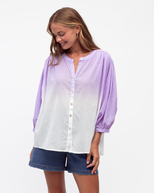 LOL70760/O LILY DIP DYE SHIRT