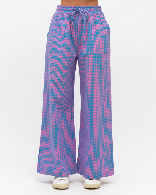 LOL70889/O GINGHAM PANT