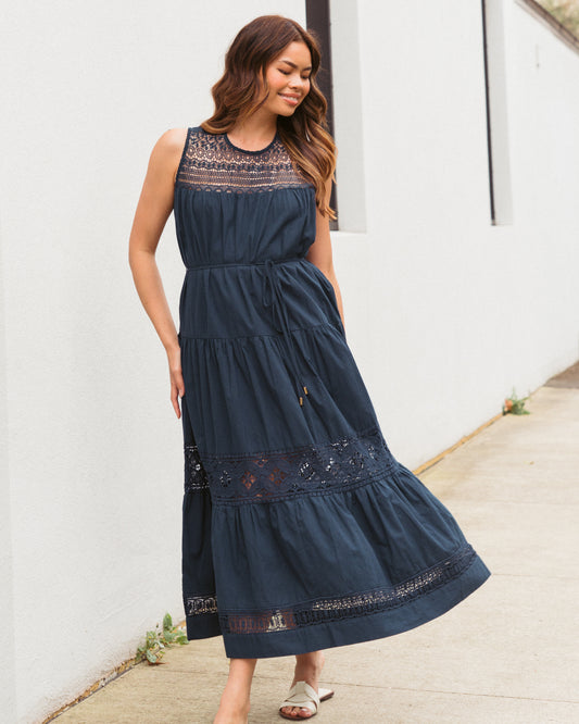 LOL70920/O HOLLY LACE DRESS