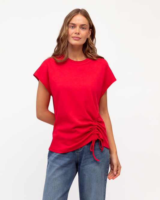 LOL70951/O DRAWSTRING TEE