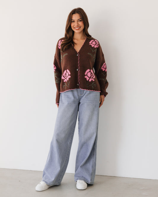 LOL71022/O FLORAL CARDI