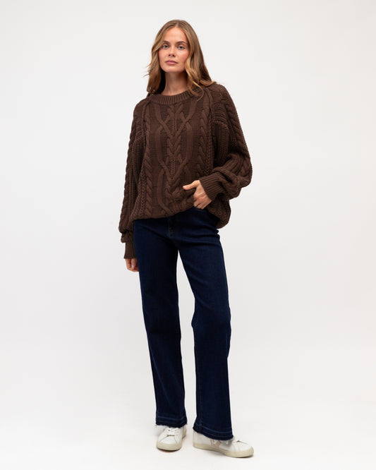 LOL71135/O LOLA CABLE KNIT