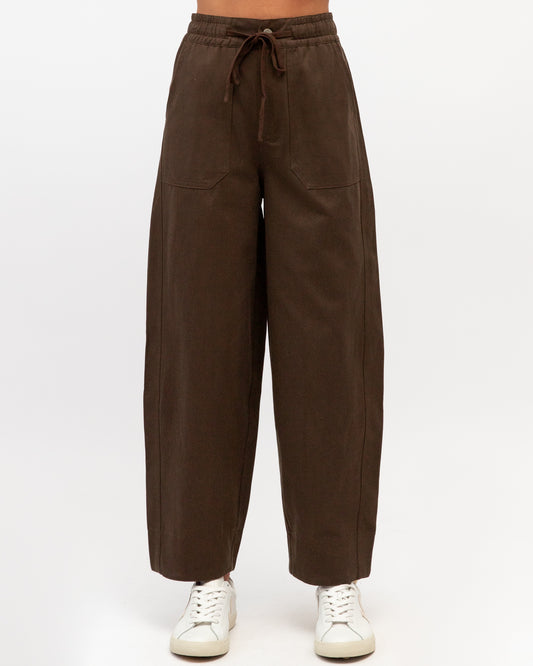LOL71191/O ELASTICATED WAIST CARGO PANT