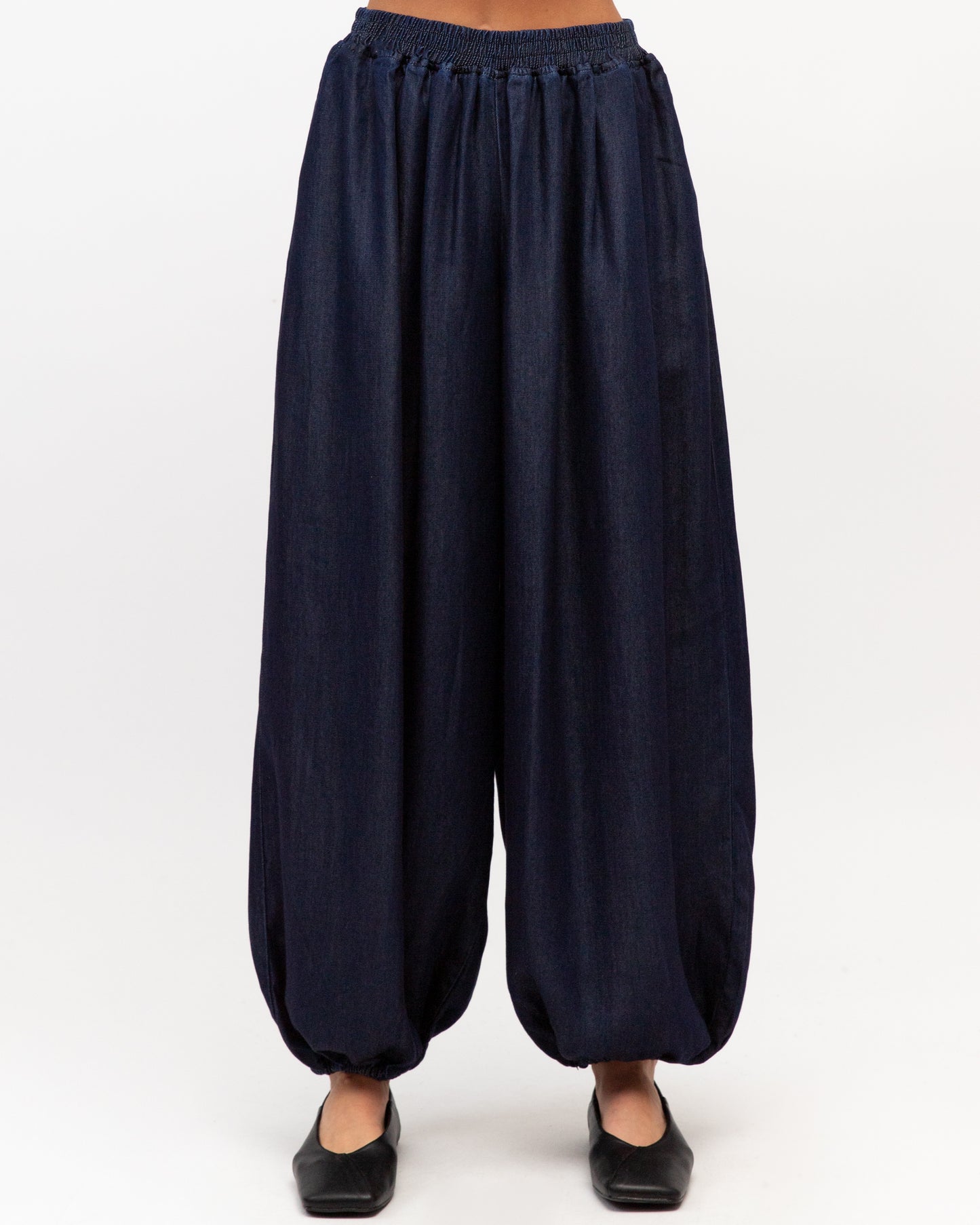 LOL71196/O GATHERED SLEEVE SHIRT