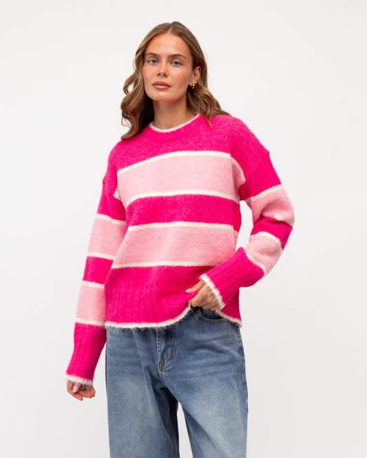 LOL71206/O lucia stripe sweater