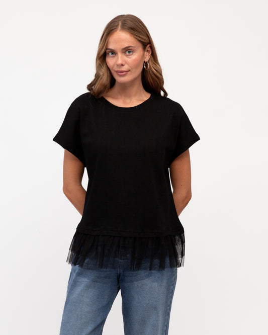 LOL71208/O CONTRAST TEE