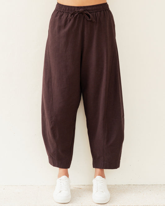 LOL71279/O RELAXED BARREL LEG PANT