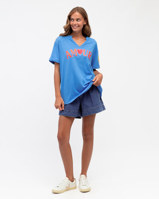 LOLE70773/O CARNIVAL V-NECK TEE