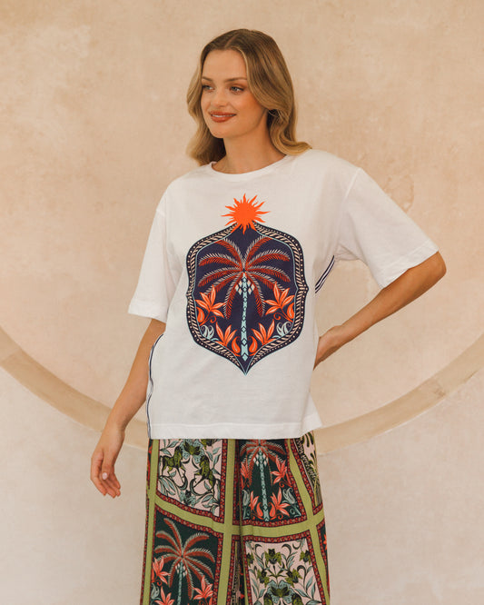 LOLE71120/O TROPICAL RODEO TEE