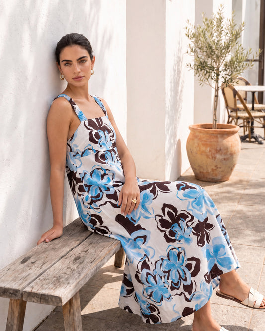 LOLE71356/O - FLOATING FLORALS MAXI