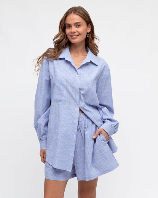 LOL70563/O STRIPE SHORTS