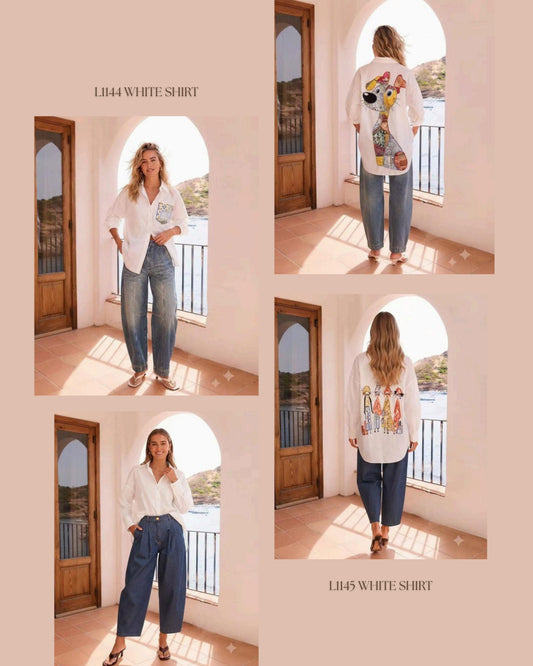 L1144/O WHITE SHIRT