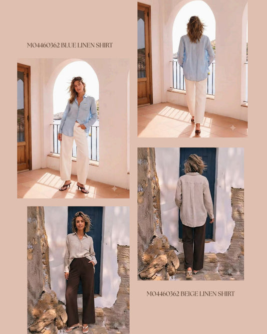 M04460362/O LINEN SHIRT