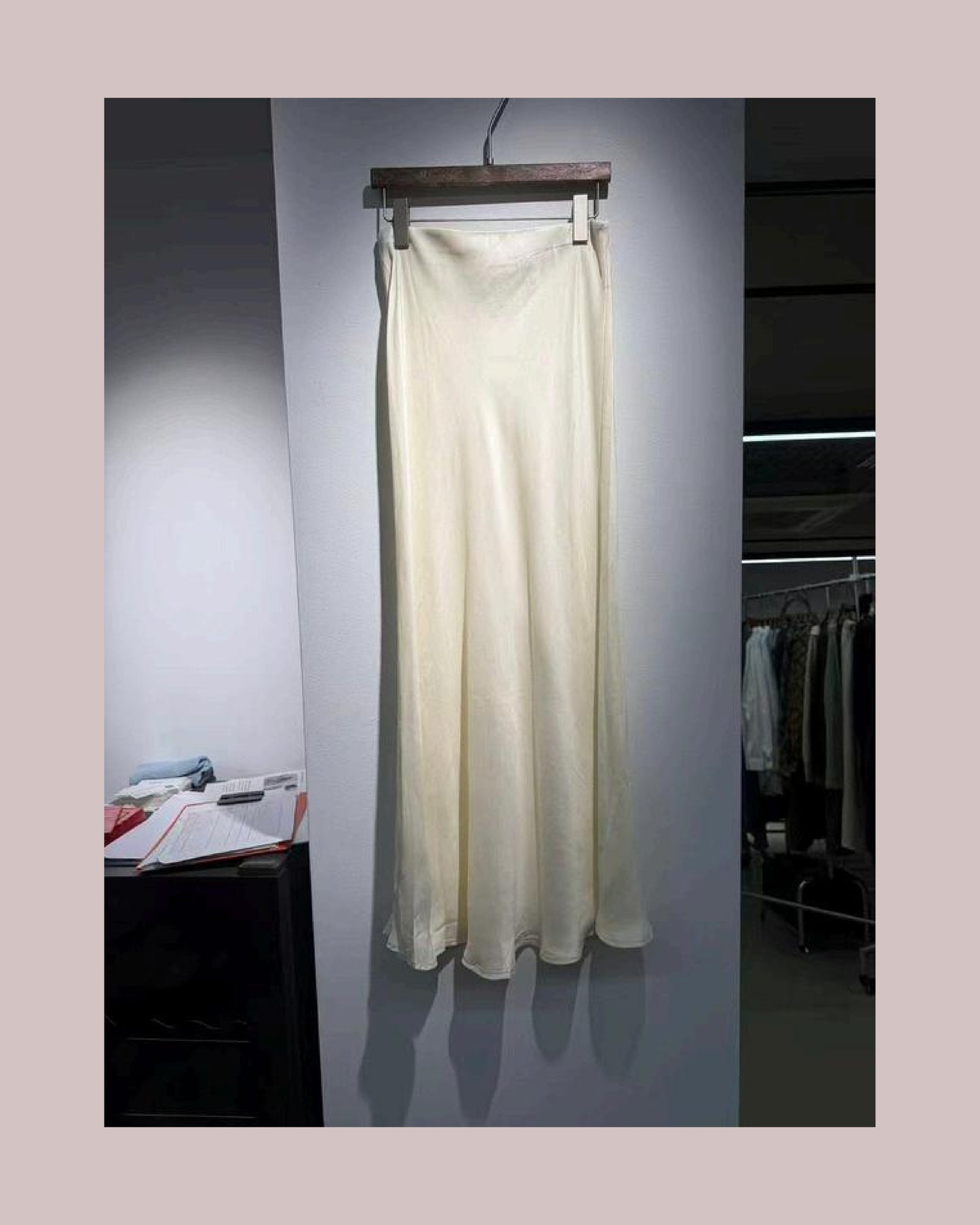 6010/O SATIN SKIRT