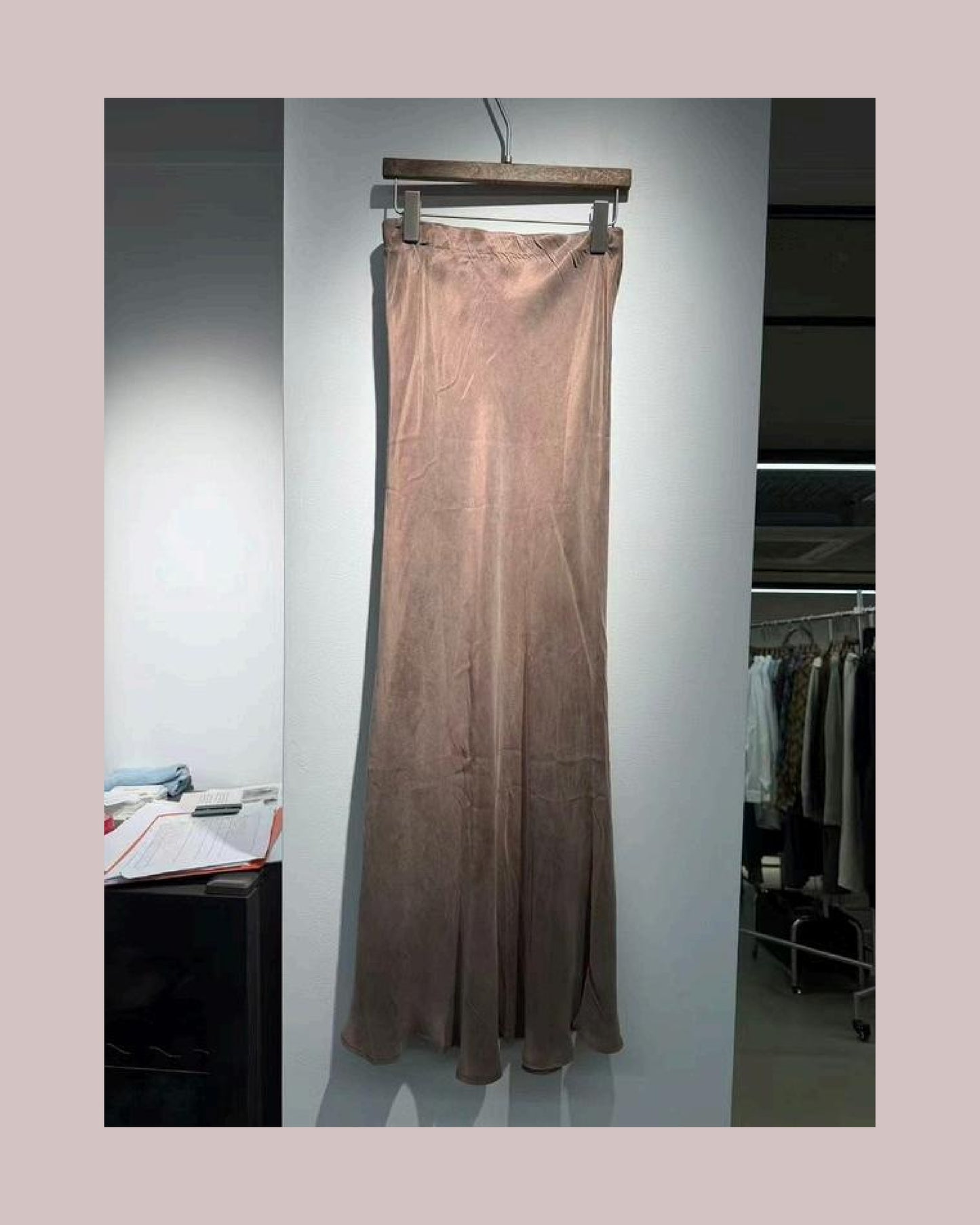 6010/O SATIN SKIRT