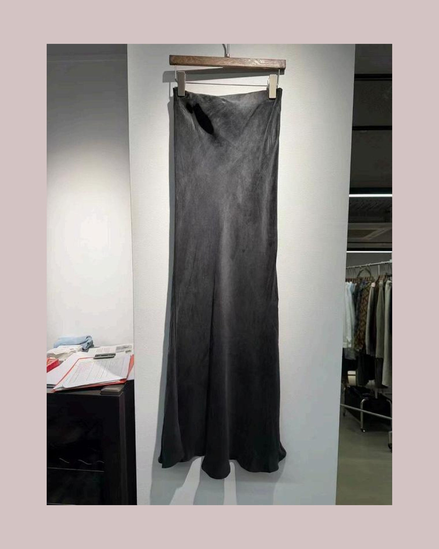 6010/O SATIN SKIRT