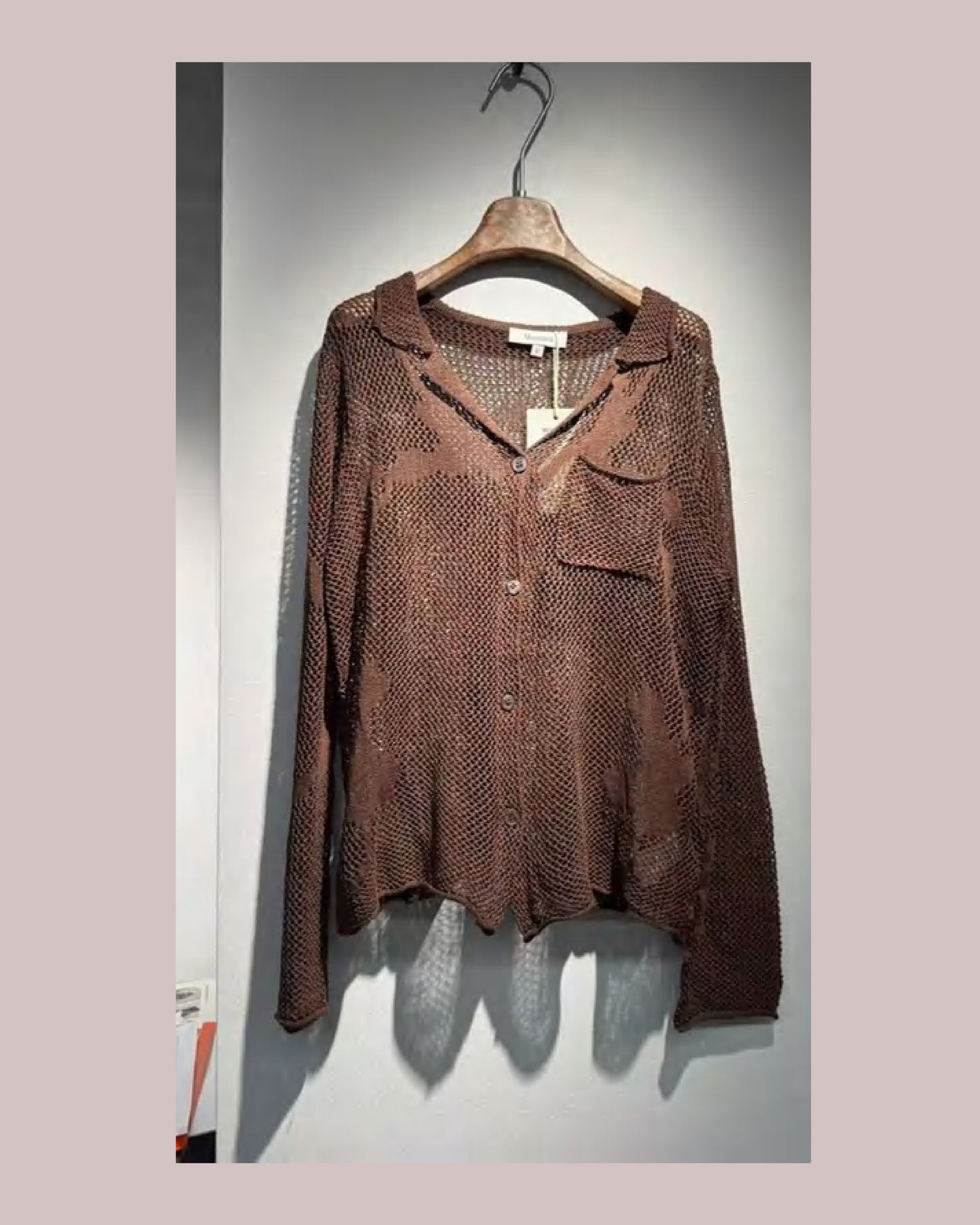 M82404/O CROCHET BLOUSE