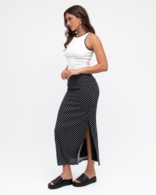 PH11135-1/O SPOT SKIRT