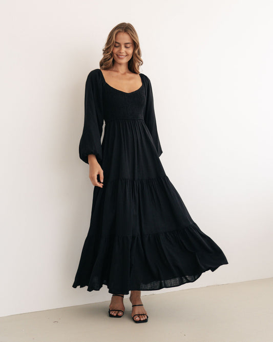 LOL70523-1/O MAXI DRESS