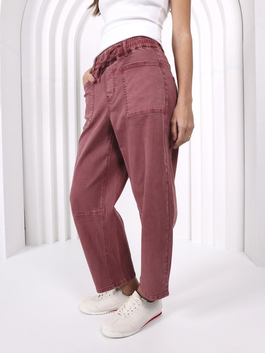 PDN80MJ LEO BARREL JEANS -sunset
