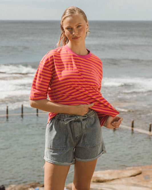 PH12298-4/O MIMI STRIPEY TEE