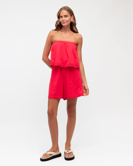 PH13217/O ANJALI STRAPLESS PLAYSUIT