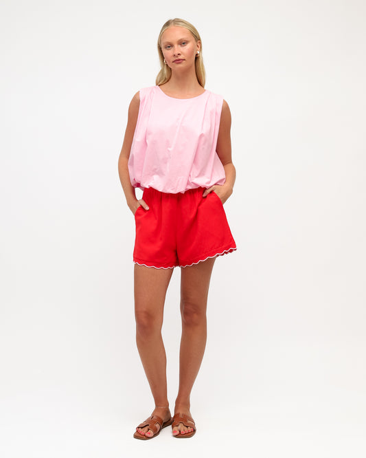 PH14347/O HOLLY SCALLOP SHORT