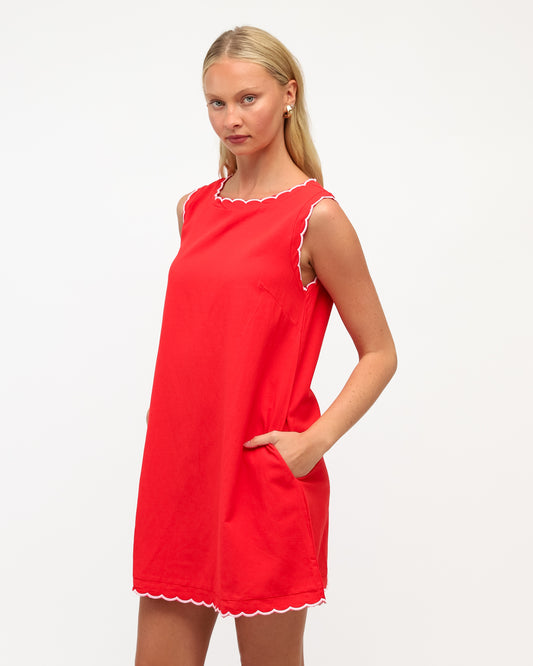 PH14323/O HOLLY SCALLOP DRESS