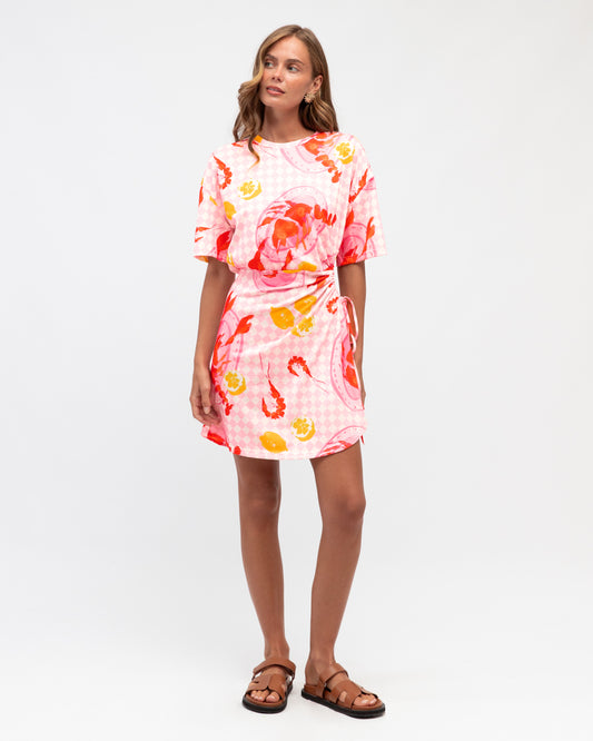 PHE11866-4/O MINKA JERSEY SHORT DRESS