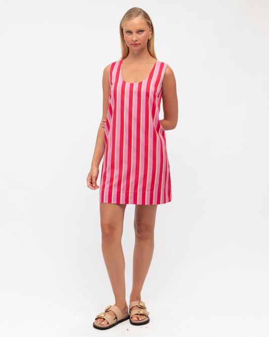 PHE12761L-1/O RENATA STRIP DRESS
